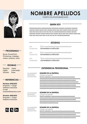 Ejemplo De Curriculum Empresarial 2022 Plantilla Gratis Images