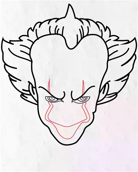 How To Draw Pennywise In Simple And Easy Steps