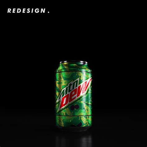 Mountain Dew Can (Redesign) :: Behance