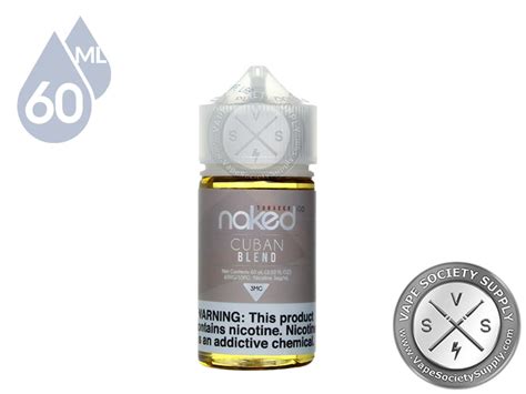 Cuban Blend Tobacco By Naked 100 60ml Vape Juice 12 99