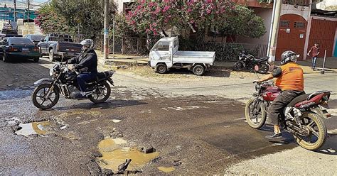 Piden Intervenir Calles Con Baches La Prensa Gr Fica