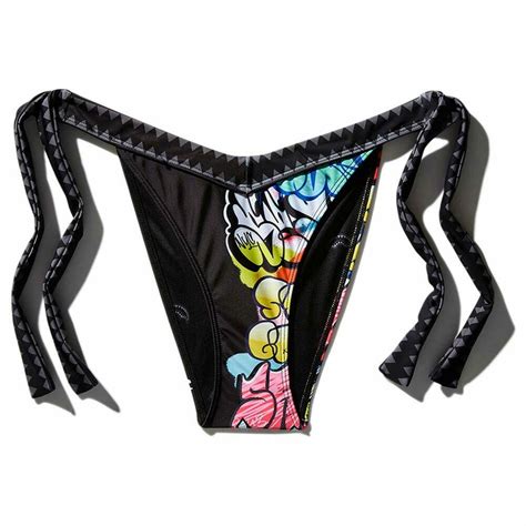 Sprayground SWW1034 Bikini Brazil με Κορδονάκια Μαύρο Skroutz gr