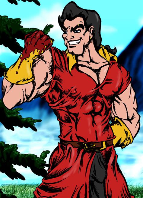 Comicbook Gaston by hollano on DeviantArt