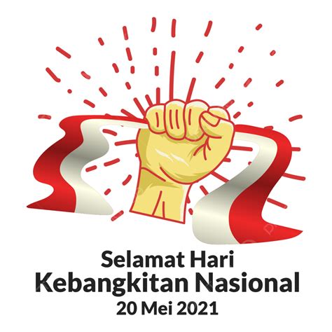 Gambar Desain Logo Kebangkitan Nasional Clipart Indonesia 20 Mei