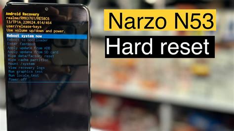 Realme Narzo N Hard Reset Pattern Password Lock Remove Unlock