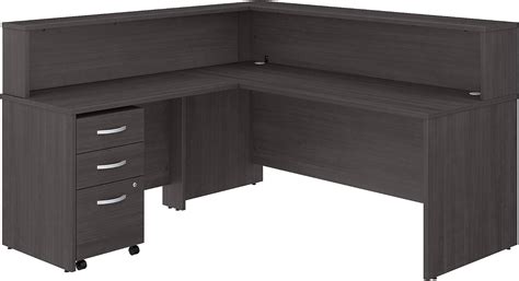 Amazon Bush Business Furniture Studio C L Shaped Reception Desk