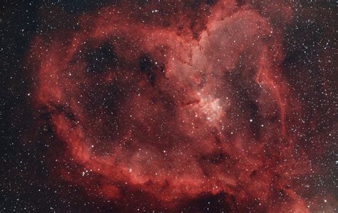 The Heart Nebula Ic 1805 Sharpless 2 190 Rockchuck Summit