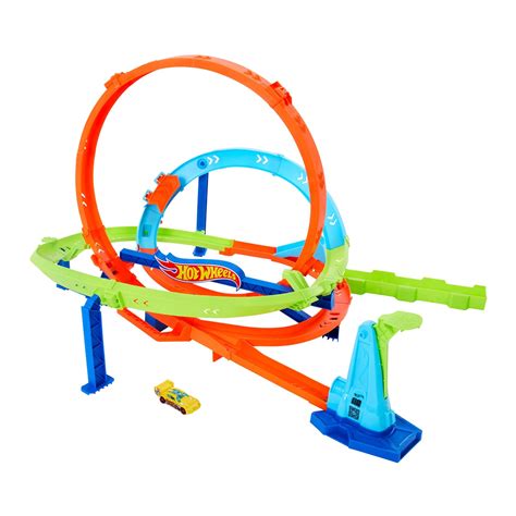 Pista para coches de juguete Ciclón Looping Extremo Hot Wheels Action