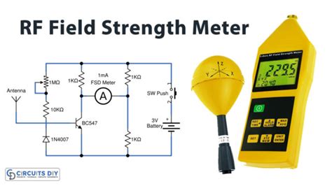 Field Strength Meter Circuit