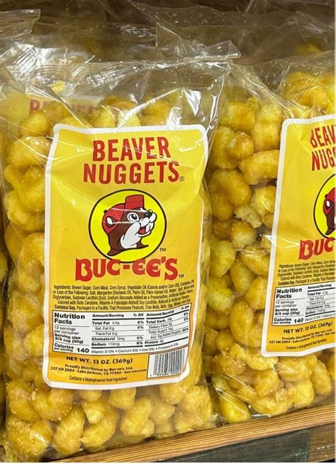 Buc-ee's Famous Beaver Nuggets Sweet Corn Puff Snacks Texas Bucees - Etsy