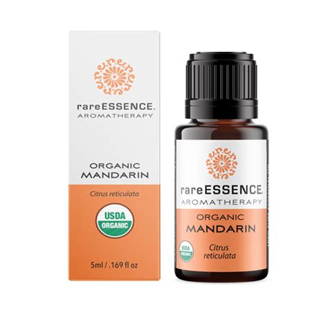 Mandarin 5ml Essential Oil Organic Rareessence