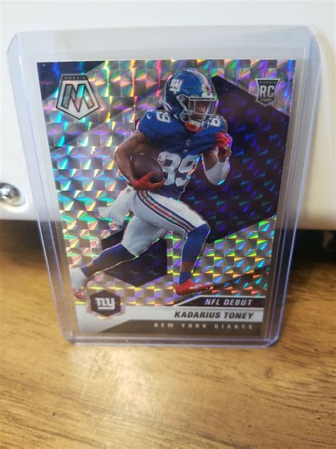 Mosaic Kadarius Toney Silver Prizm Nfl Debut Ebay