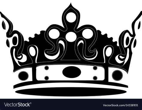 Royal crown Royalty Free Vector Image - VectorStock