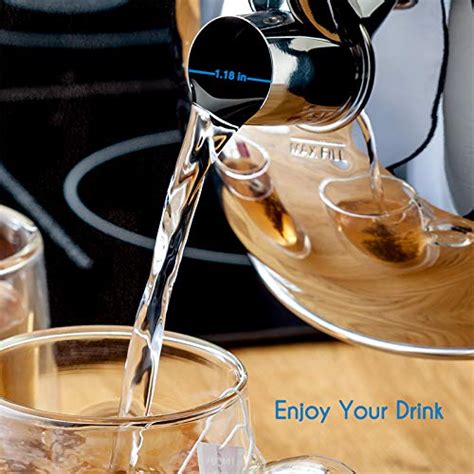 Easyworkz Whistling Stovetop Tea Kettle Food Grade Stainless Steel Hot Water Tea Pot With Loud