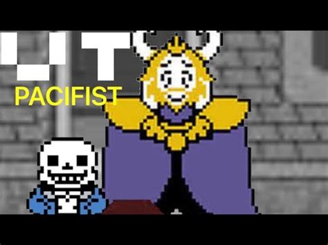 Undertale Pacifist Before Asgore Omega Flowey Battle Youtube