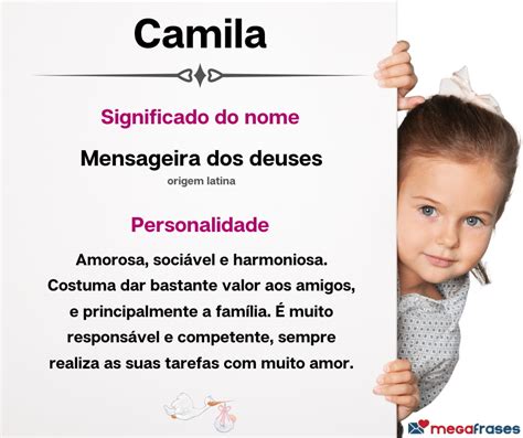 Significado Do Nome Camila 🤔 Curiosidades 👀 Mensagens 👼