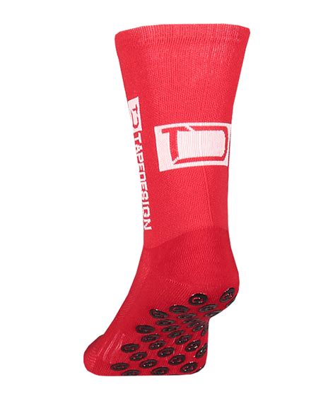 Tapedesign Allround Superlight Socken Rot Fussballtextilien Teamsport