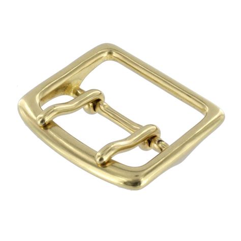 Center Bar Buckledouble Tongue Brass Buckle Buckle Guy