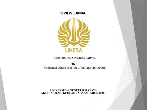 Review Jurnal Universitas Negeri Surabaya Oleh Muhamad Abdul Khalim C