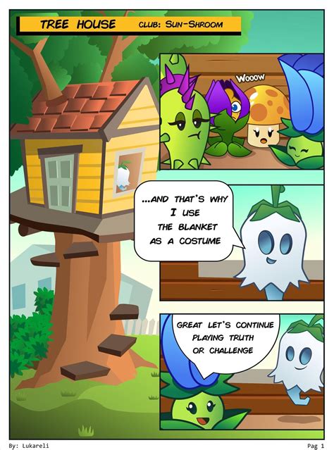 Tree House Pag 1 By Josephlukareli00 On Deviantart Plants Vs Zombies Zombie Birthday Tree House