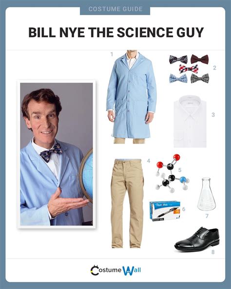 Bill Nye The Science Guy Costume