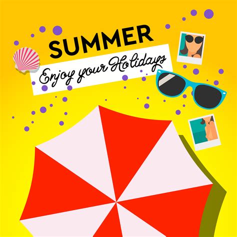 Social media templates Summer Time on Yellow Images Creative Store