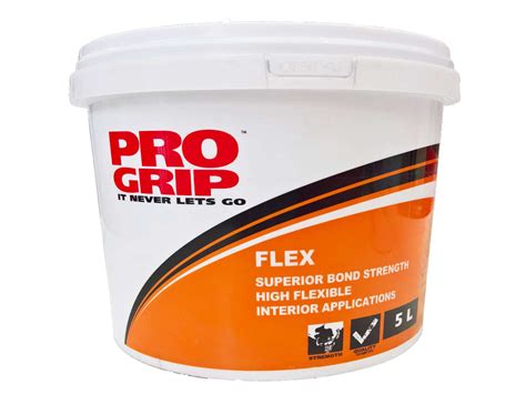 Pro Grip Pre Mix Flexible Tile Adhesive Lt