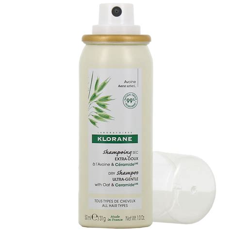 Klorane Shampoing sec avoine céramide Tous types de cheveux