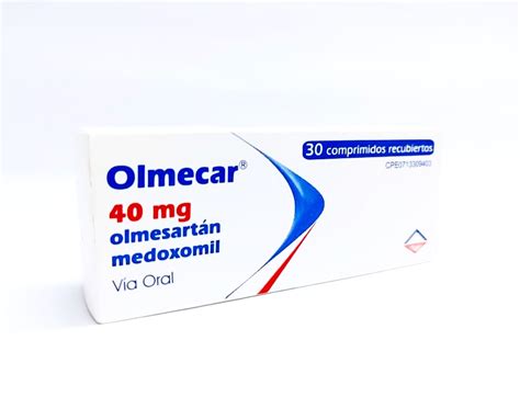 OLMECAR 40 MG X 30 TAB Farmacia Las Delicias