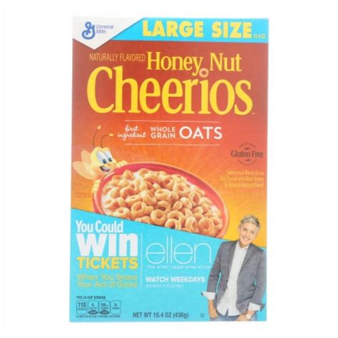 Honey Nut Cheerios™ Gluten Free Whole Grain Oat Cereal 10 Pack 15 4