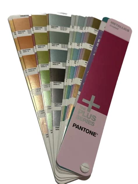 Pantone Metallic Color Guide Picclick Uk