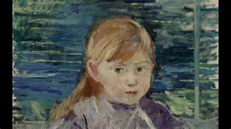 Kleines M Dchen In Lila Von Berthe Morisot Video Von G Nter Frei