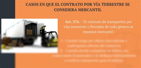 SOLUTION Contrato De Transporte Mercantil Studypool