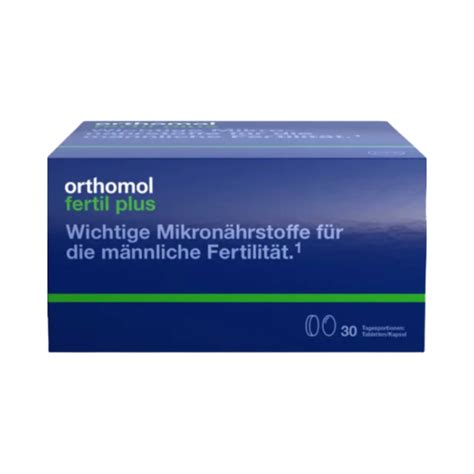 Orthomol Fertil Plus 90 Tablets Capsules Solav Eu