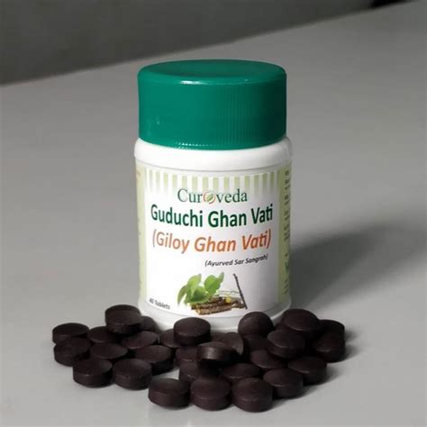 Curoveda Guduchi Ghan Vati Tablet Prescription Treatment Fever