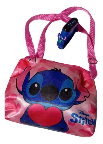 Kit Bolsa Feminina Infantil Lilo Stitch Barato Parcelamento Sem Juros