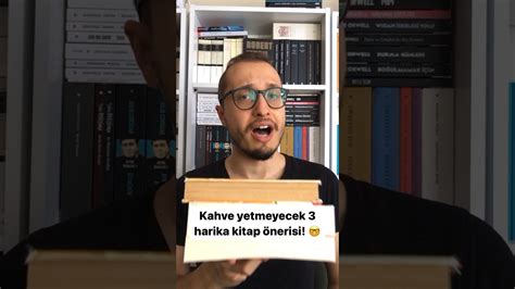 Kahve Yetmeyecek 3 Harika Kitap Önerisi 📚 Shorts Kitap Youtube