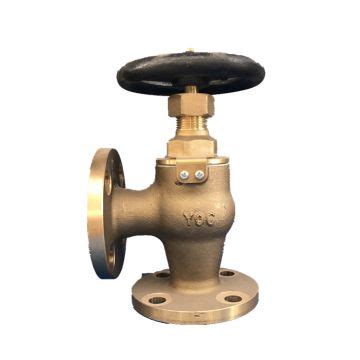 751061 ANGLE VALVE SCREW DOWN CHECK BRONZE FLANGED F7352 5KG 15MM