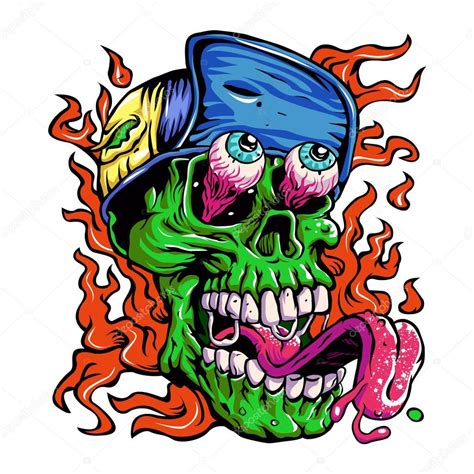 Zombie Head Drawing - Drawing.rjuuc.edu.np