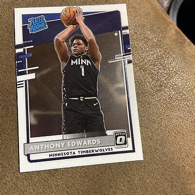 Panini Donruss Optic Rated Rookie Anthony Edwards Base