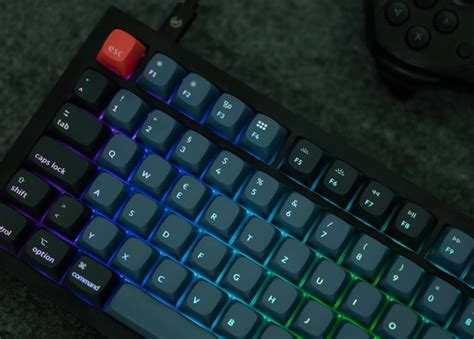 Keychron Q3 Knob Version Tkl 80 Layout Carbon Black Leds Rgb