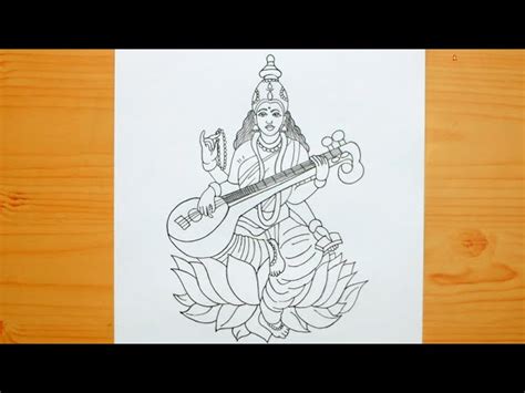 Saraswati Drawing Colour