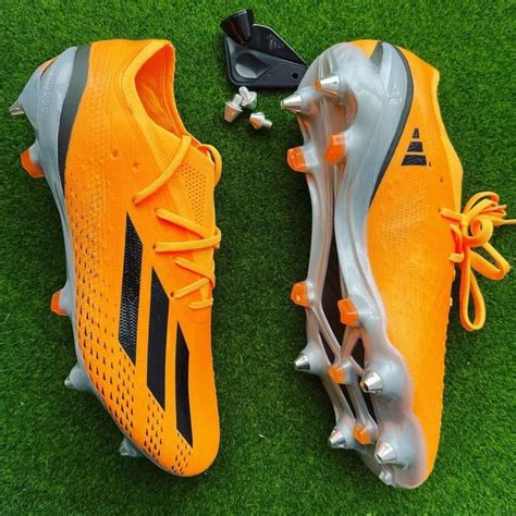 Jual Sepatu Bola Adidas X Speedportal Anticlog Orange Black Shopee