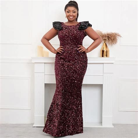 Burgundy Maxi Dress Plus Size Online