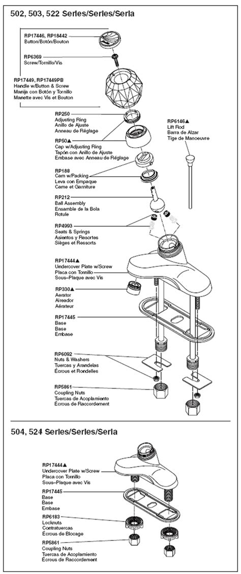 Delta Bathroom Sink Faucet Parts Diagram | Reviewmotors.co