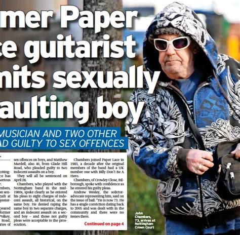 Former Paper Lace Guitarist Admits Sexually Assaulting Boy Pressreader