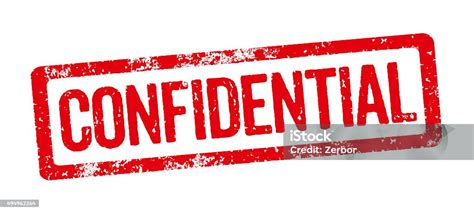 Red Stamp Confidential Stock Photo Download Image Now Confidential