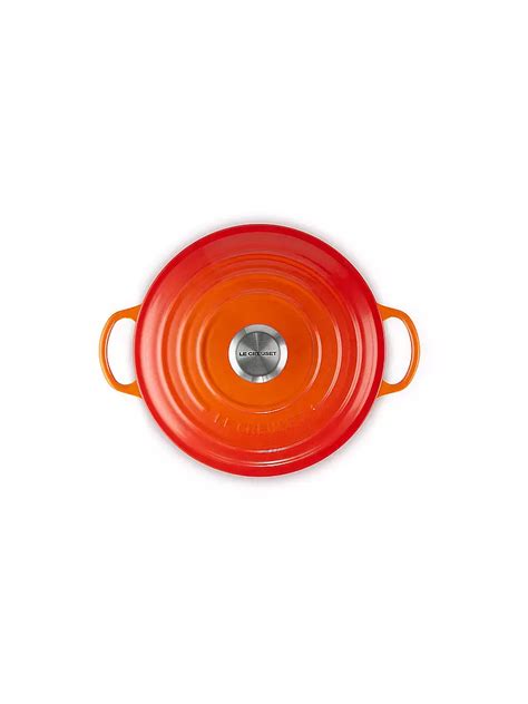 Le Creuset La Marmite Familientopf Signature Cm Ofenrot Orange