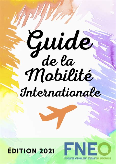 Guide la mobilité internationale 2021