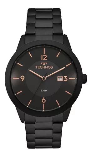 Reloj Technos Classic Moh P Rose Black Para Hombre Mercadolibre